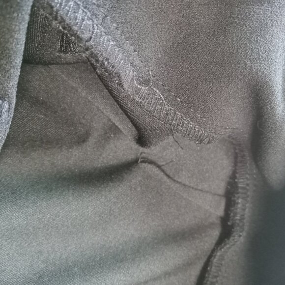 Soho Apparel Black Decorative Tied Belt Straight Leg Dress Pants Women's Medium - Picture 5 of 12